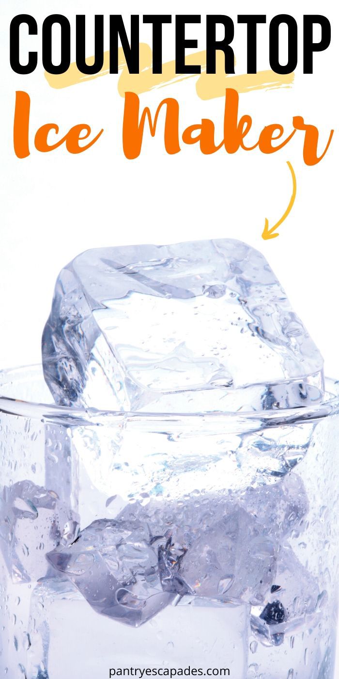 Find The Best Countertop Ice Maker!