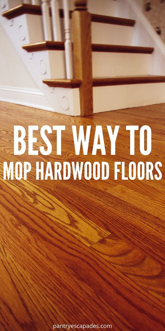 Find the best mop for your hardwood floors!