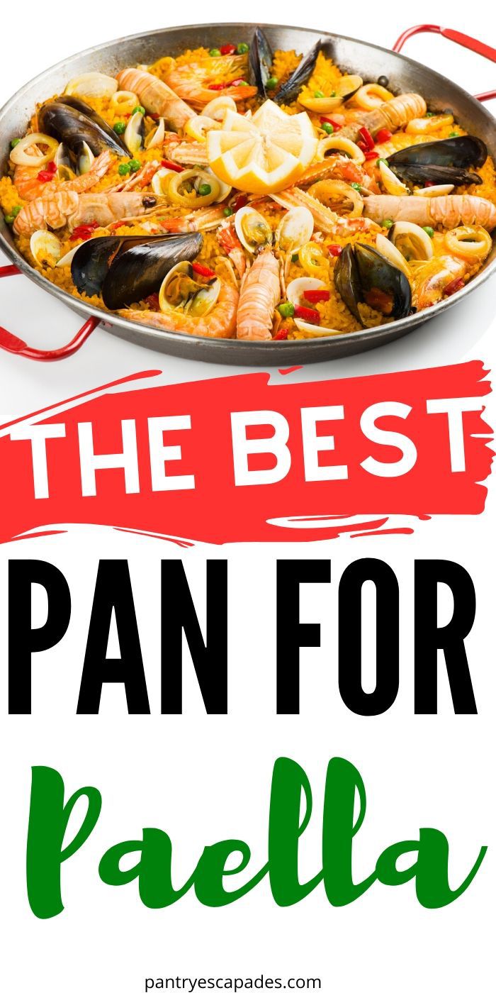 Find the best pan for cooking paella!